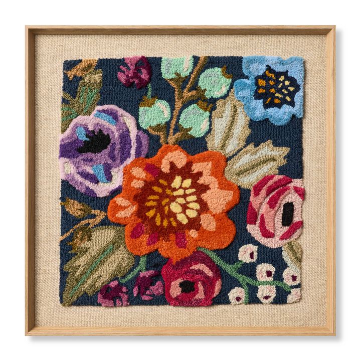 Vintage Blossom 2 Multi 2'7"x2'7" Wall Art